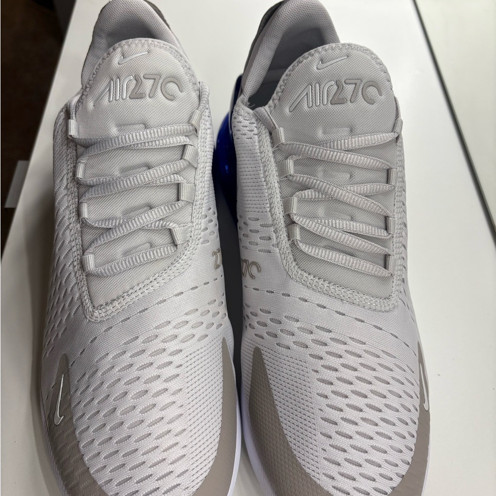 Nike Air Max 270 vast grey racer blue Sneakers - Picture 4 of 8